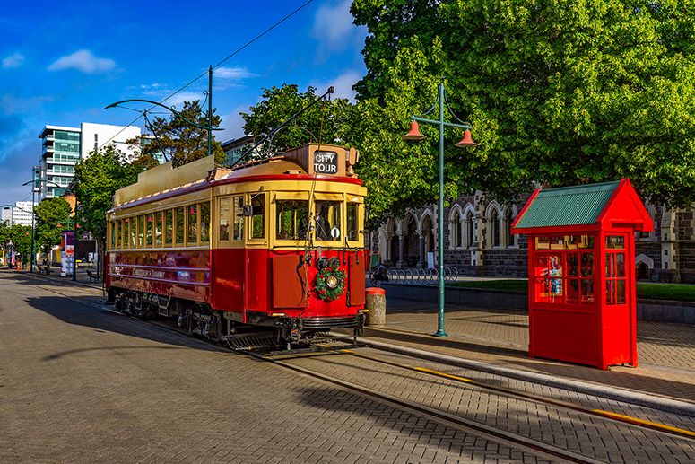 Christchurch New Zealand Tram