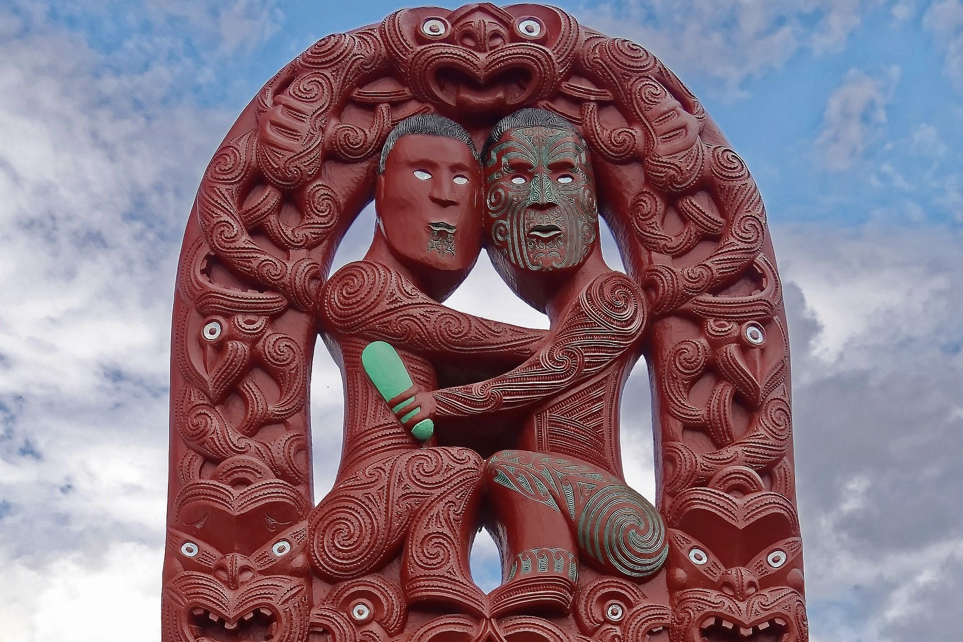 Rotorua Maori Carving