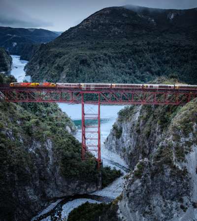 Christchurch to Franz Josef with TranzAlpine Train Journey