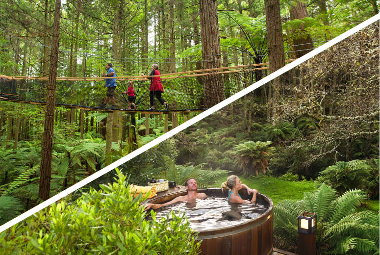 rotorua-redwoods-secret-spot-hot-tubs Redwoods Treewalk & Secret Spot Hot Tubs Rotorua Tour from Auckland