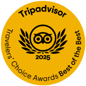 Tripadvisor Best of the Best 2025 Tripadvisor Best of the Best 2025 Badge